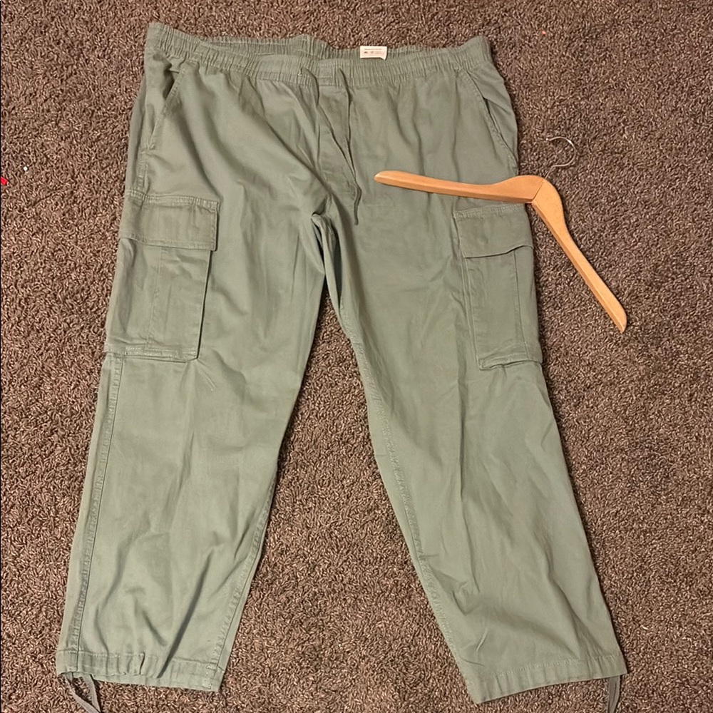 Men's Green Cargo Pants